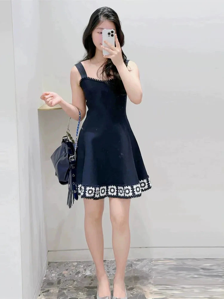 Knit Sandro Maje Latest Navy Blue