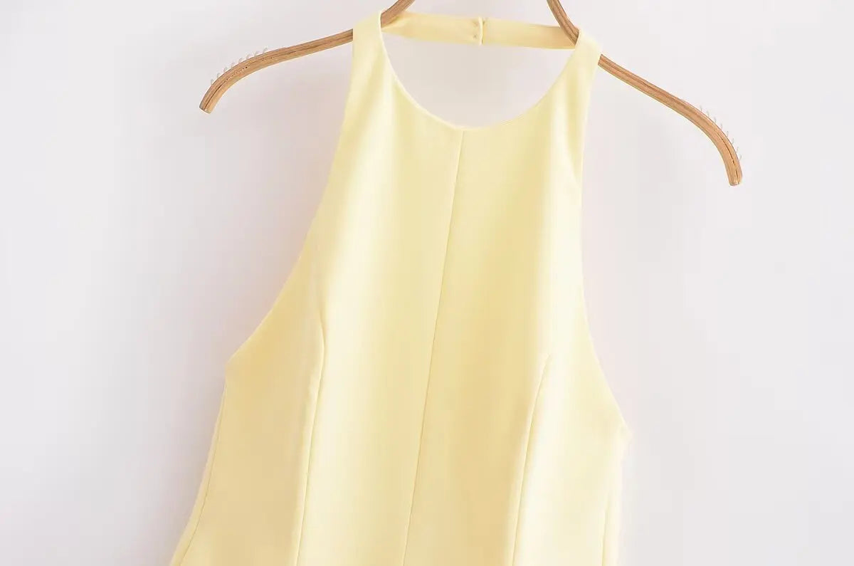 Mini Halter neck A line Zara