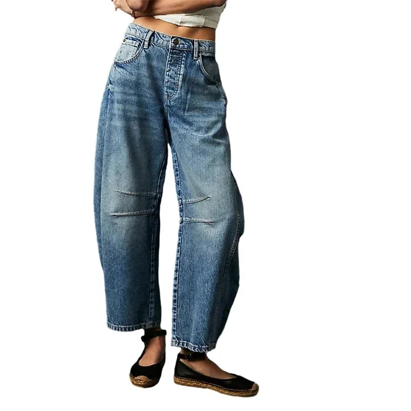 Zara Barrel Jeans