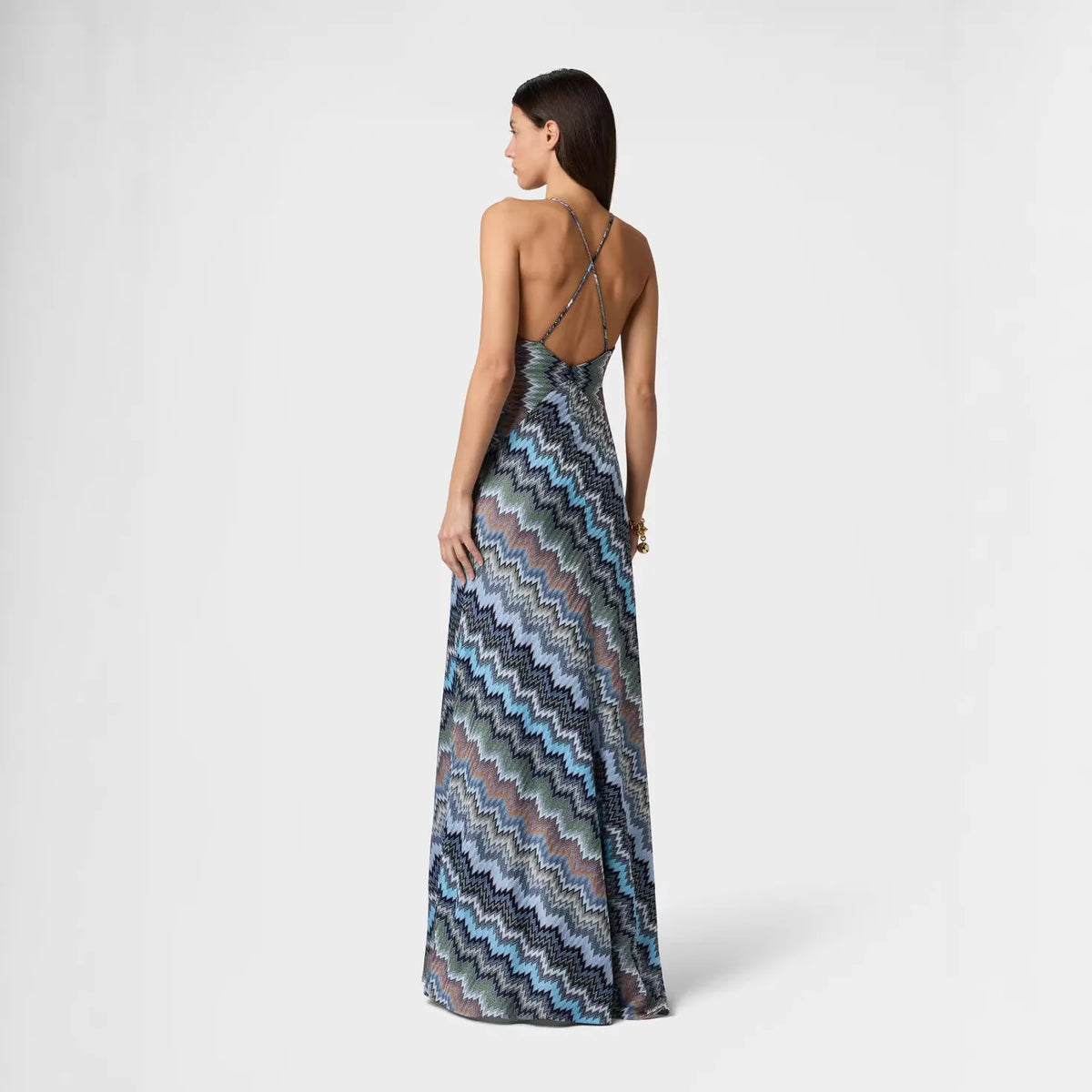 Missoni Long Blue and Red