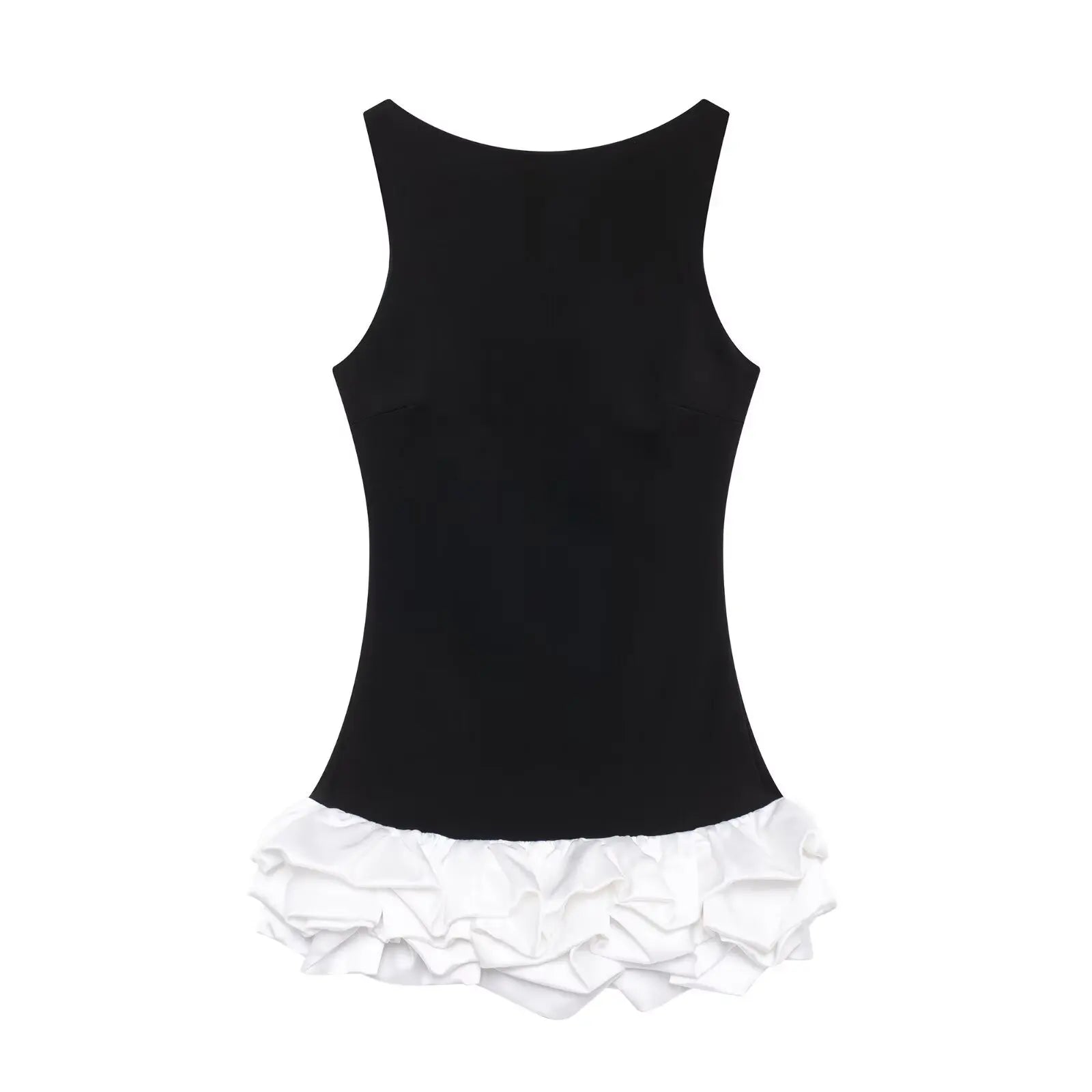 Mini Dress Ruffled - Shellss