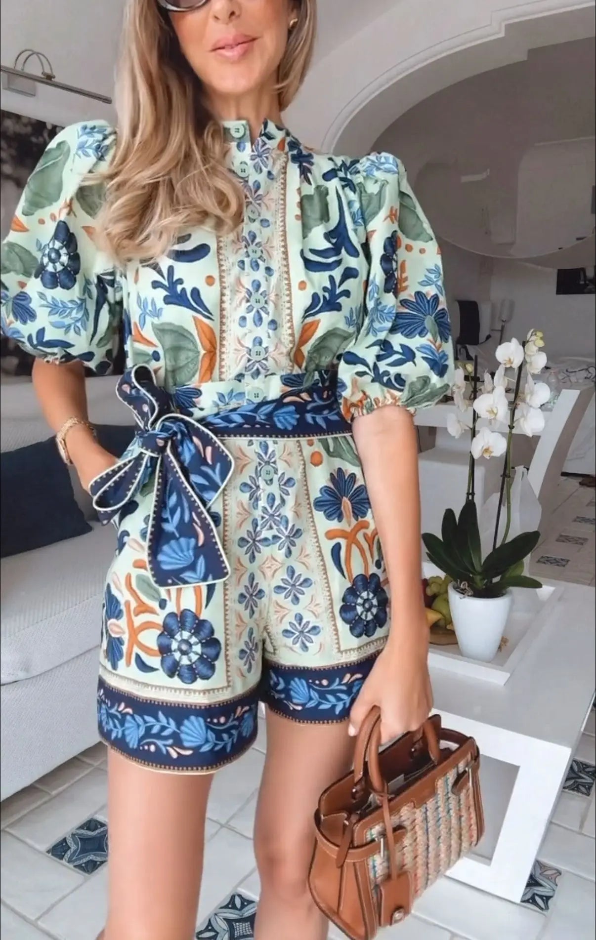 Farmrio Romper Dress