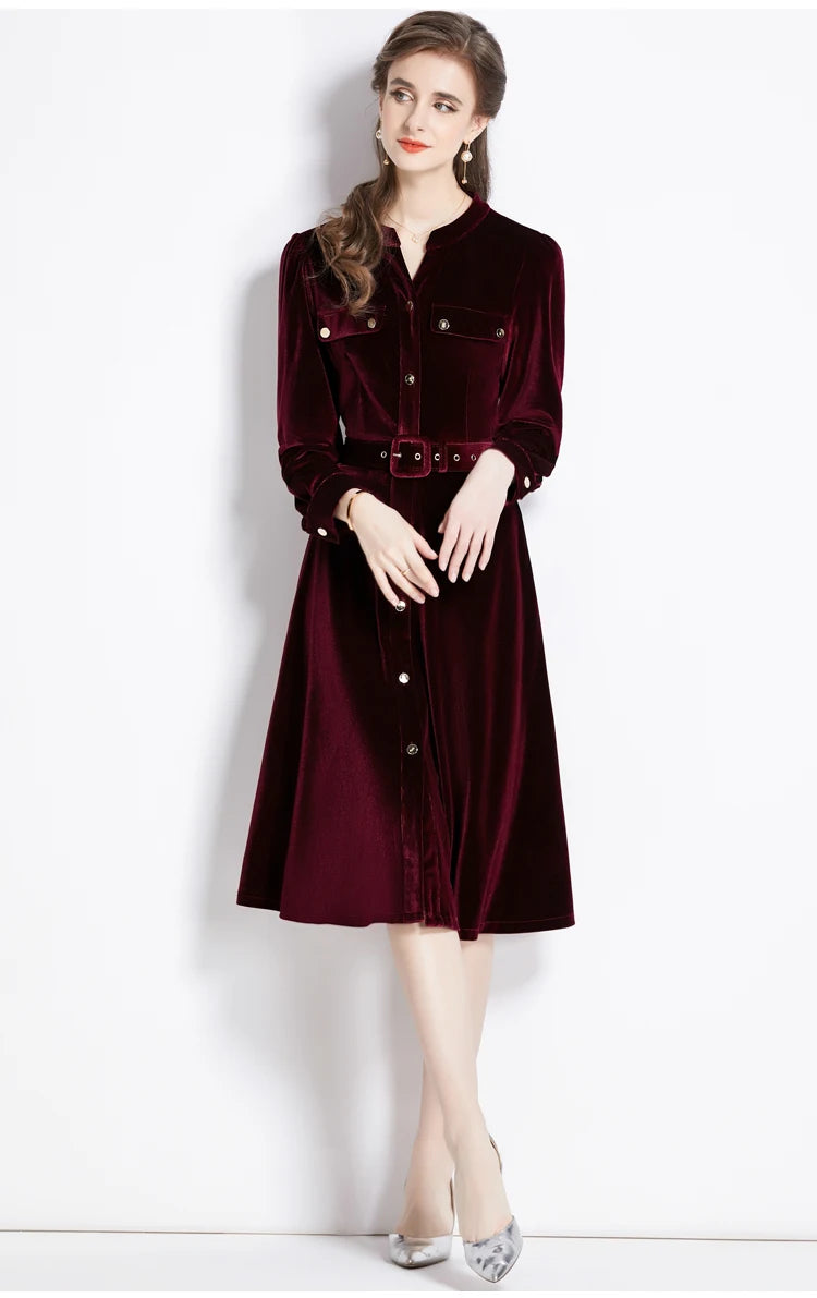 Kate Middleton's Velvet Dress