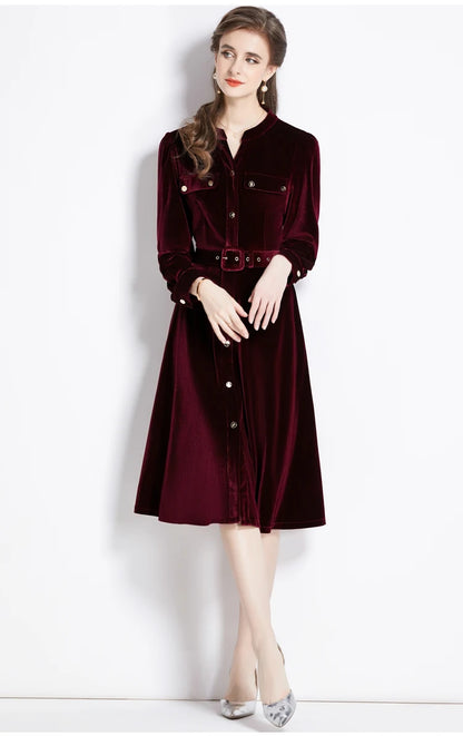 Kate Middleton's Velvet Dress