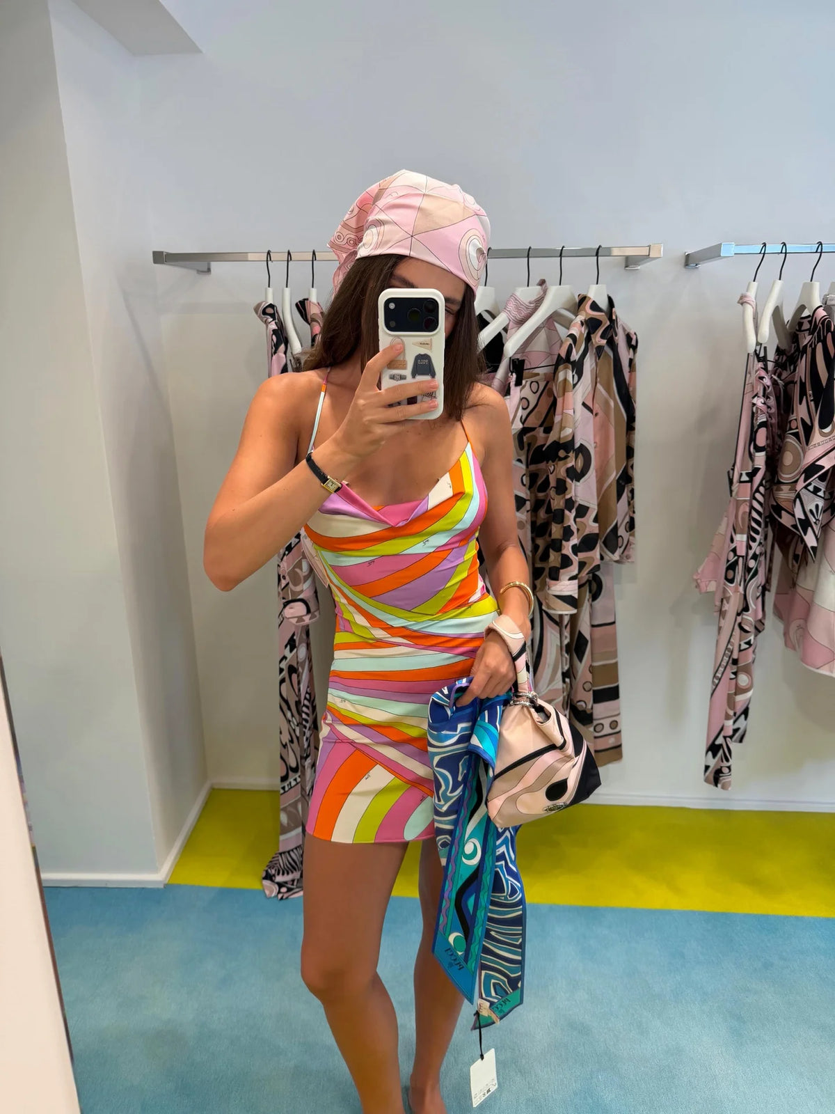 Pucci Orange Pink Mini