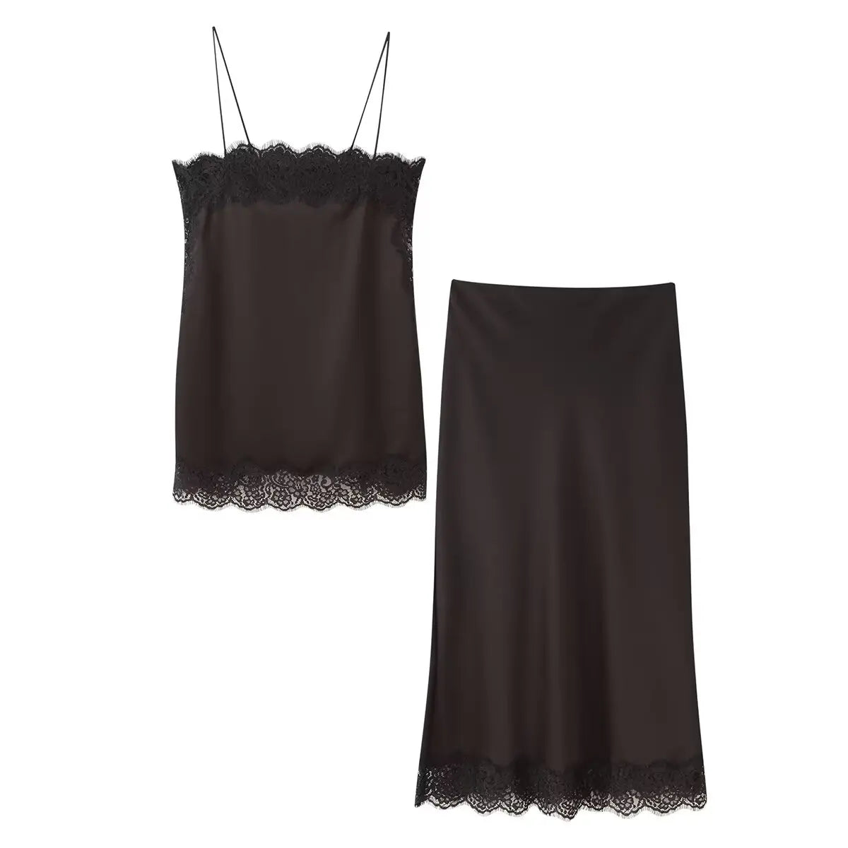 Zara Vibe Lace Top and skirts - Shellss