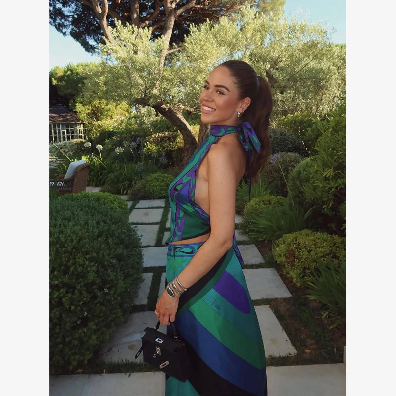 Celebrity Pucci Skirt Set
