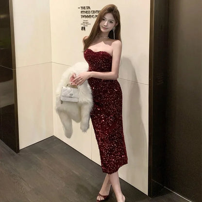 Party Embellished sequin Dress