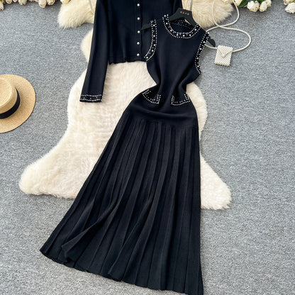 Vintage Knitted Two Piece Sets