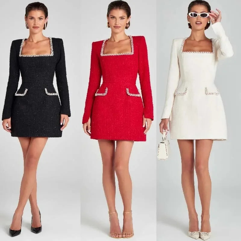 Beauty Elegant Tweed Mini