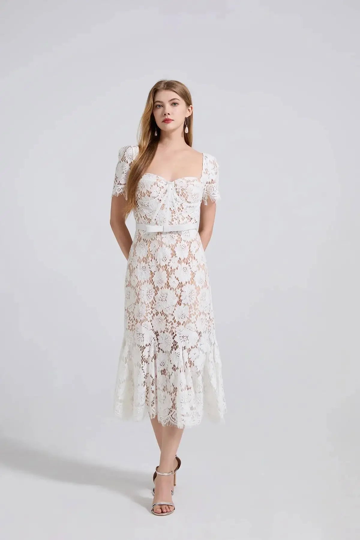 Sexy Elegant Lace Formal Dress