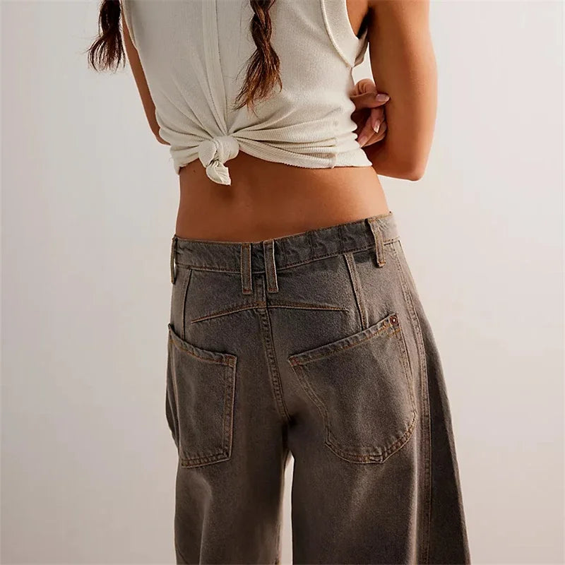 Zara Barrel Jeans