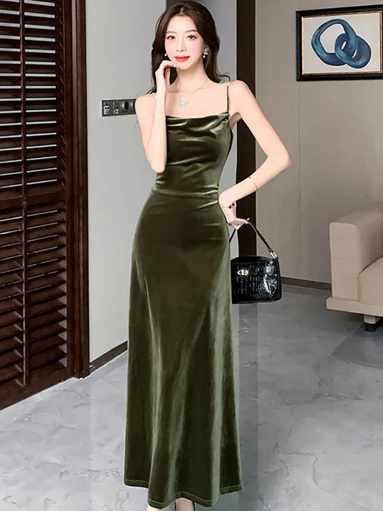 Bodycon Sling Long Dress