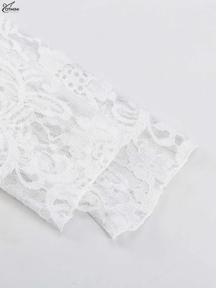 White Lace 2 Pieces Set