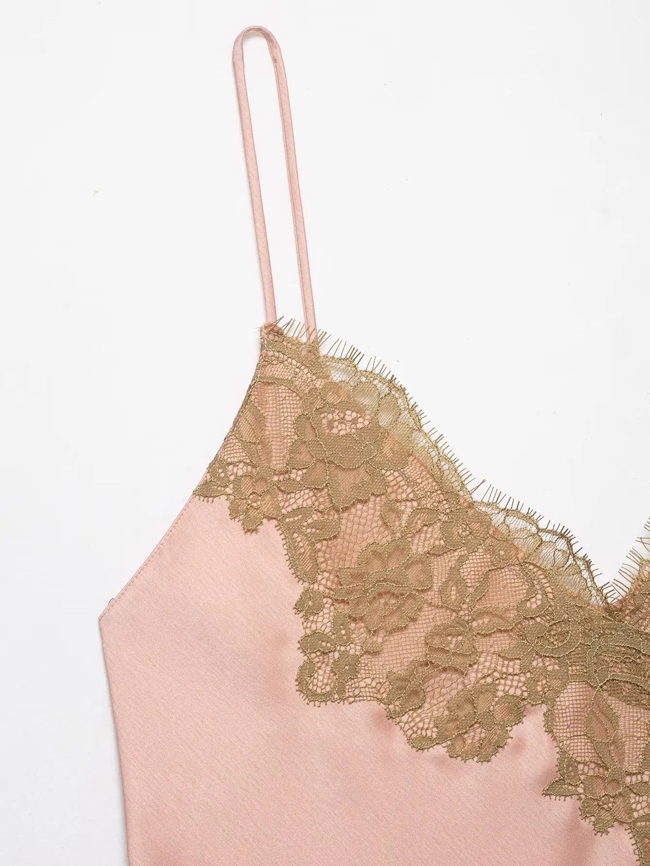 Zara Satin Lace Dress Summer