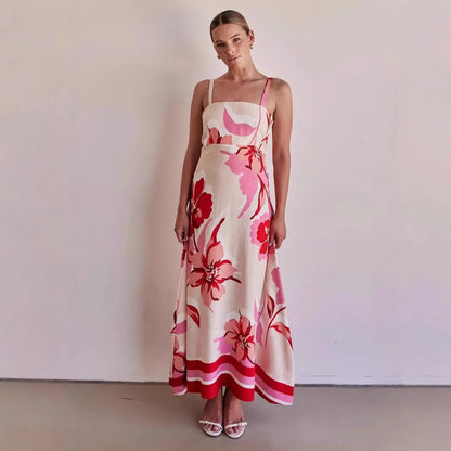 Elegant Flower Dress A-line