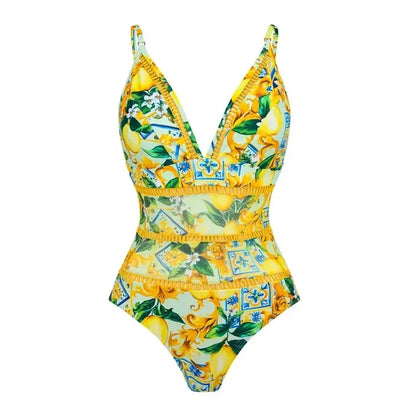Hot Bikini Swimsuit Lemon Set