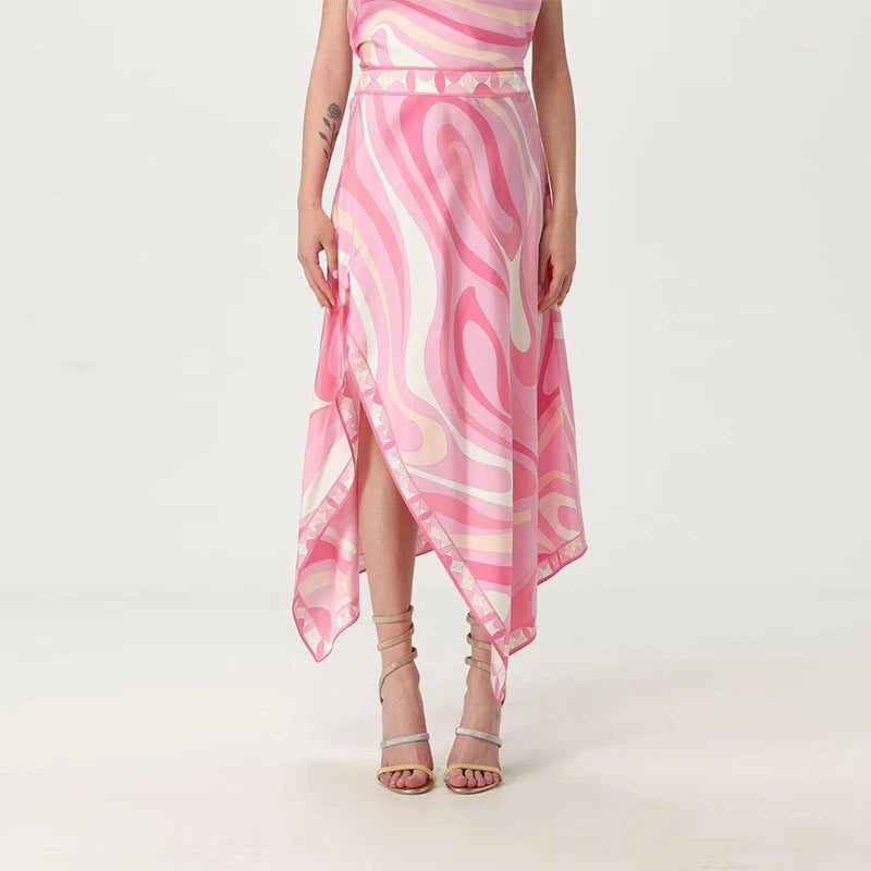 1 Pucci Vibe marble print skirt Set