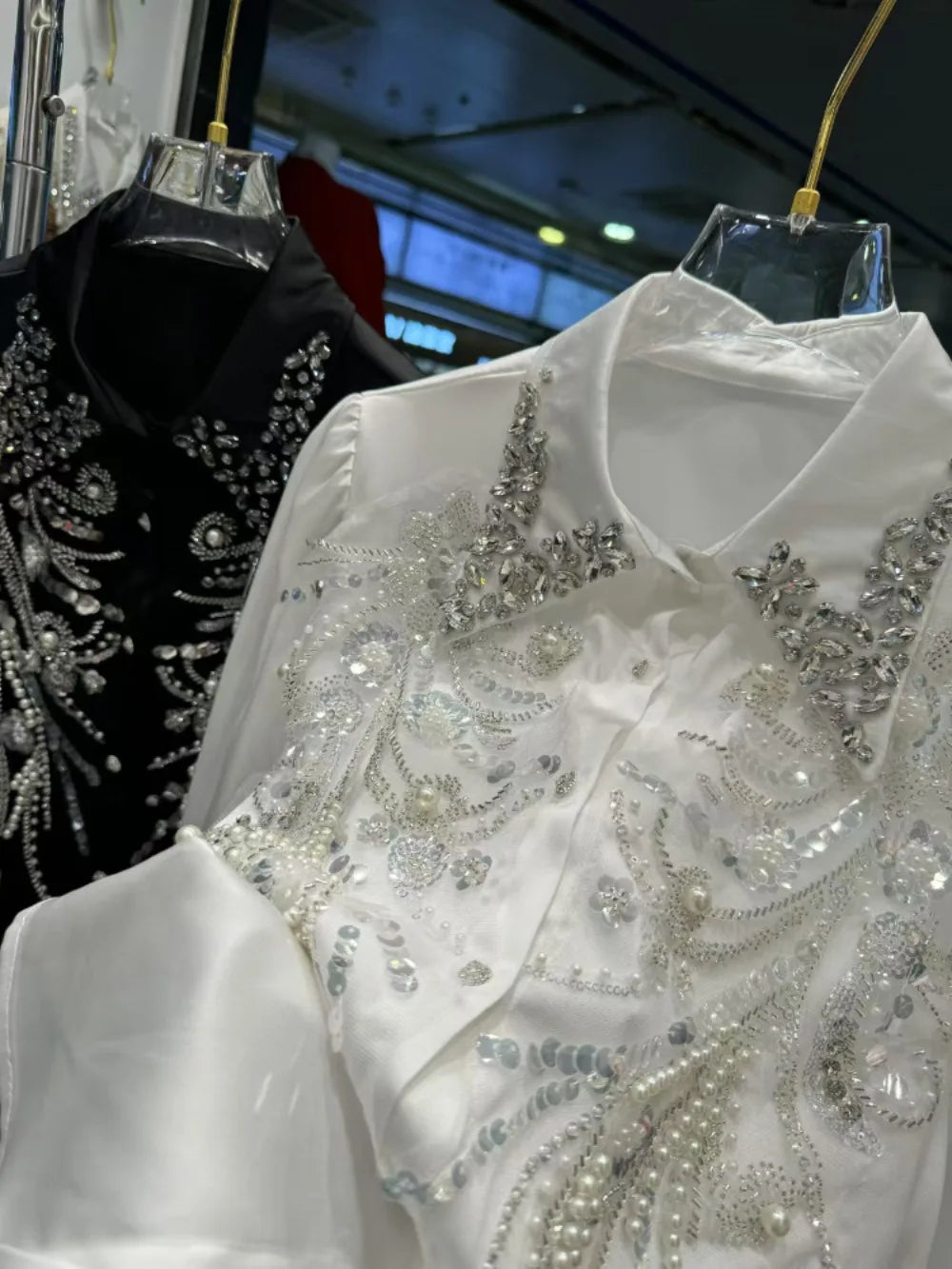 Embellished Beading Shirt-  The Royals Collection