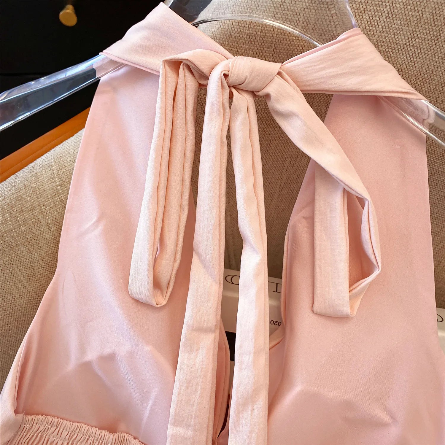 Halter Top With Build-in Bra