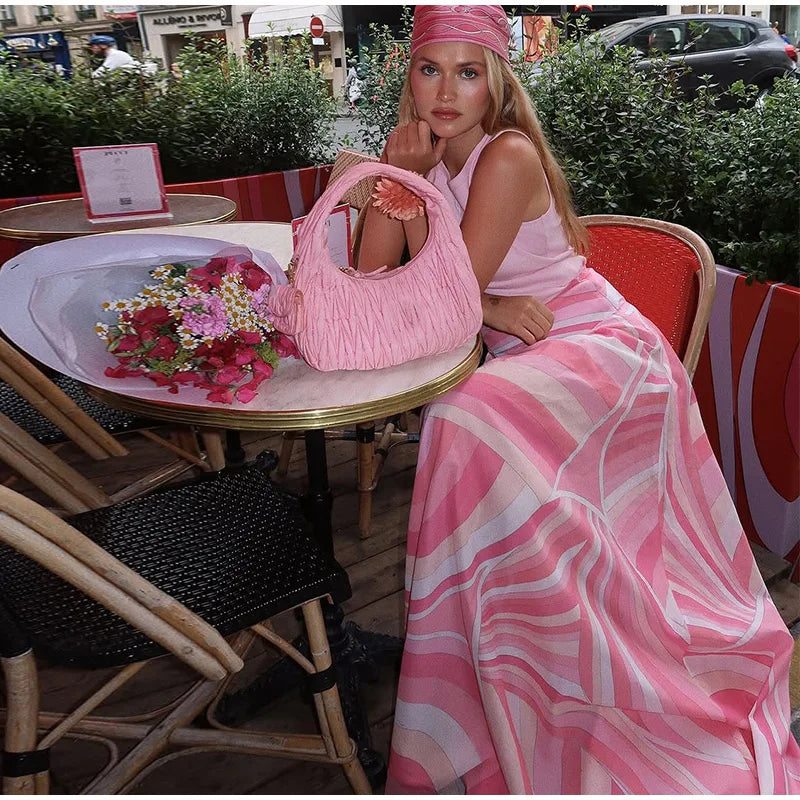 1 Pucci Vibe marble print skirt Set