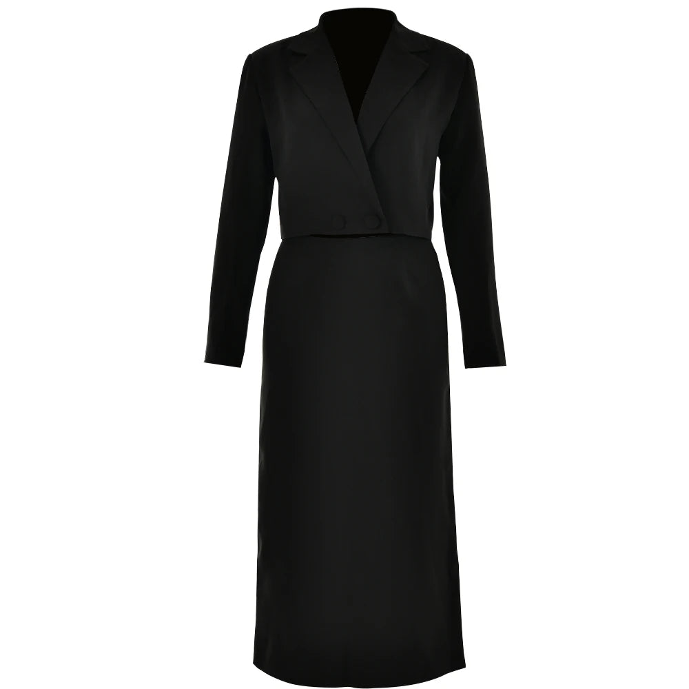 Top Mid length Skirt Party Formal