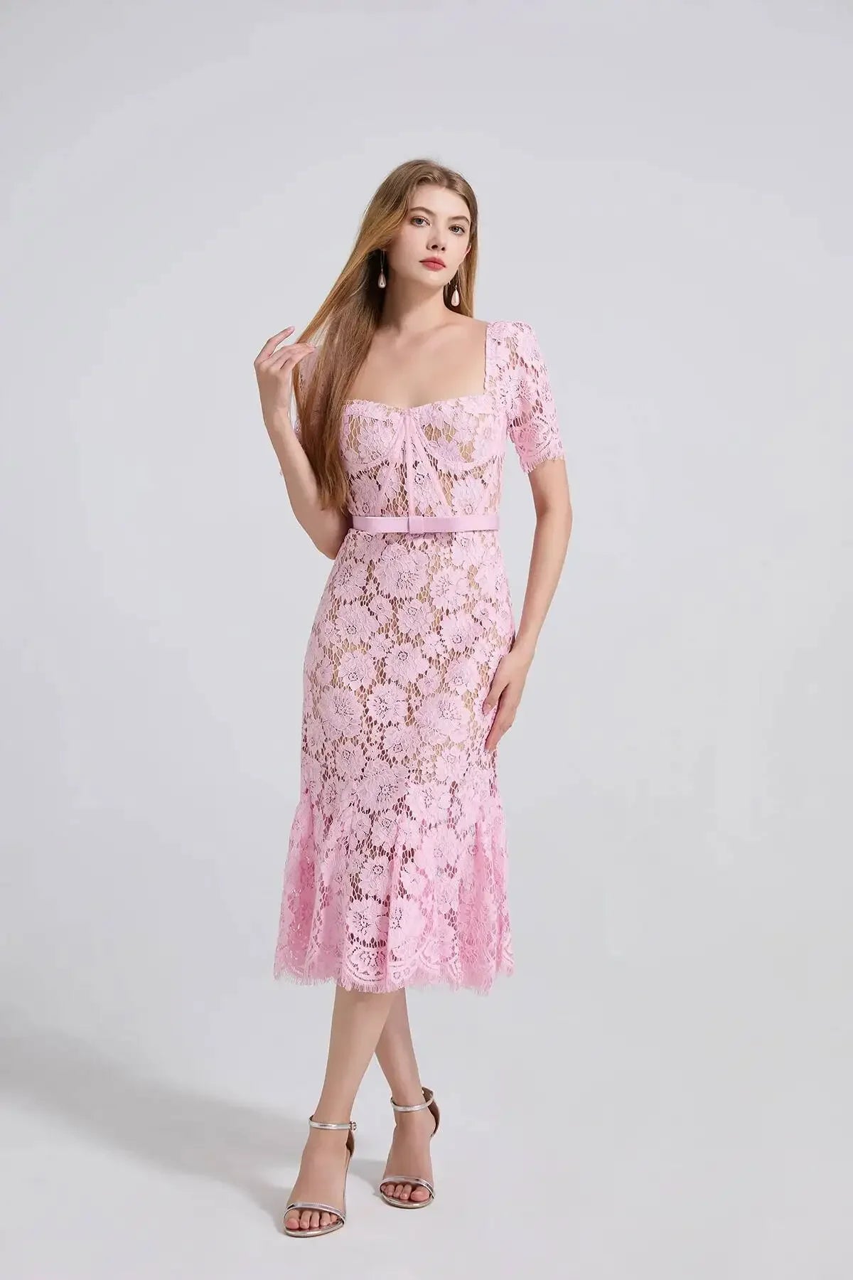 Sexy Elegant Lace Formal Dress
