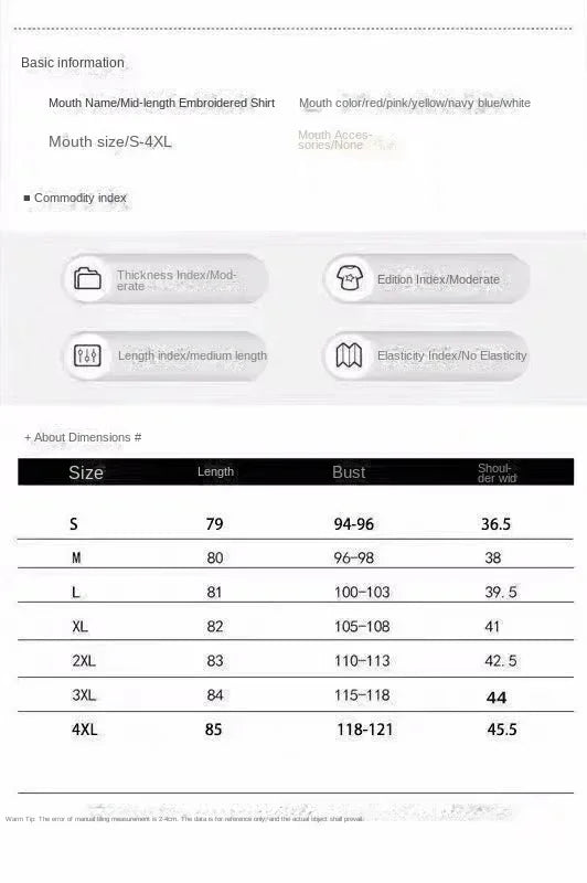 Luxury Embroidered Royals Shirt