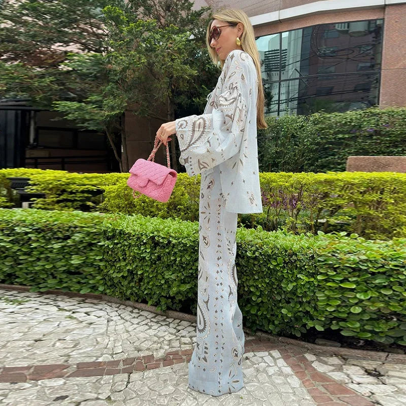 Resort Printed coord set