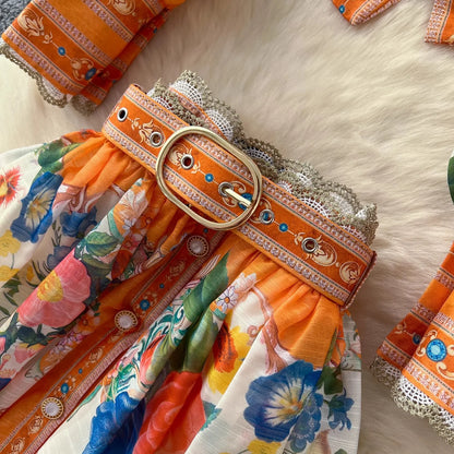 A-line Skirts Set