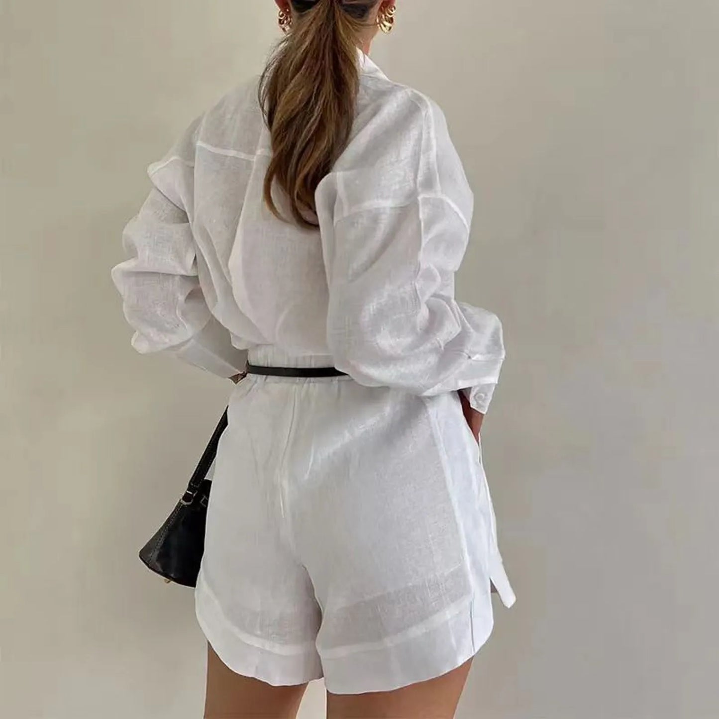 Light Blue shorts set