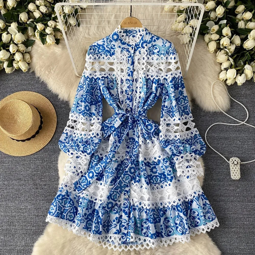 French Vintage cut out lace