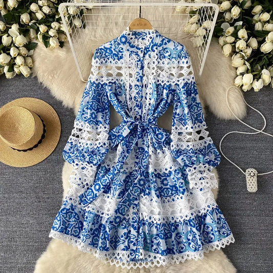 French Vintage cut out lace
