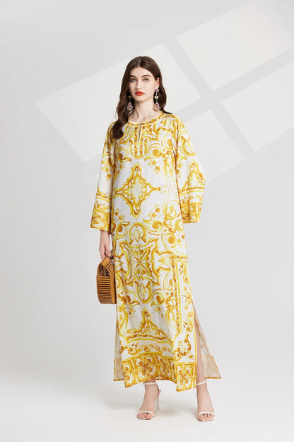 Yellow Red Blue and White Porcelain Dolce