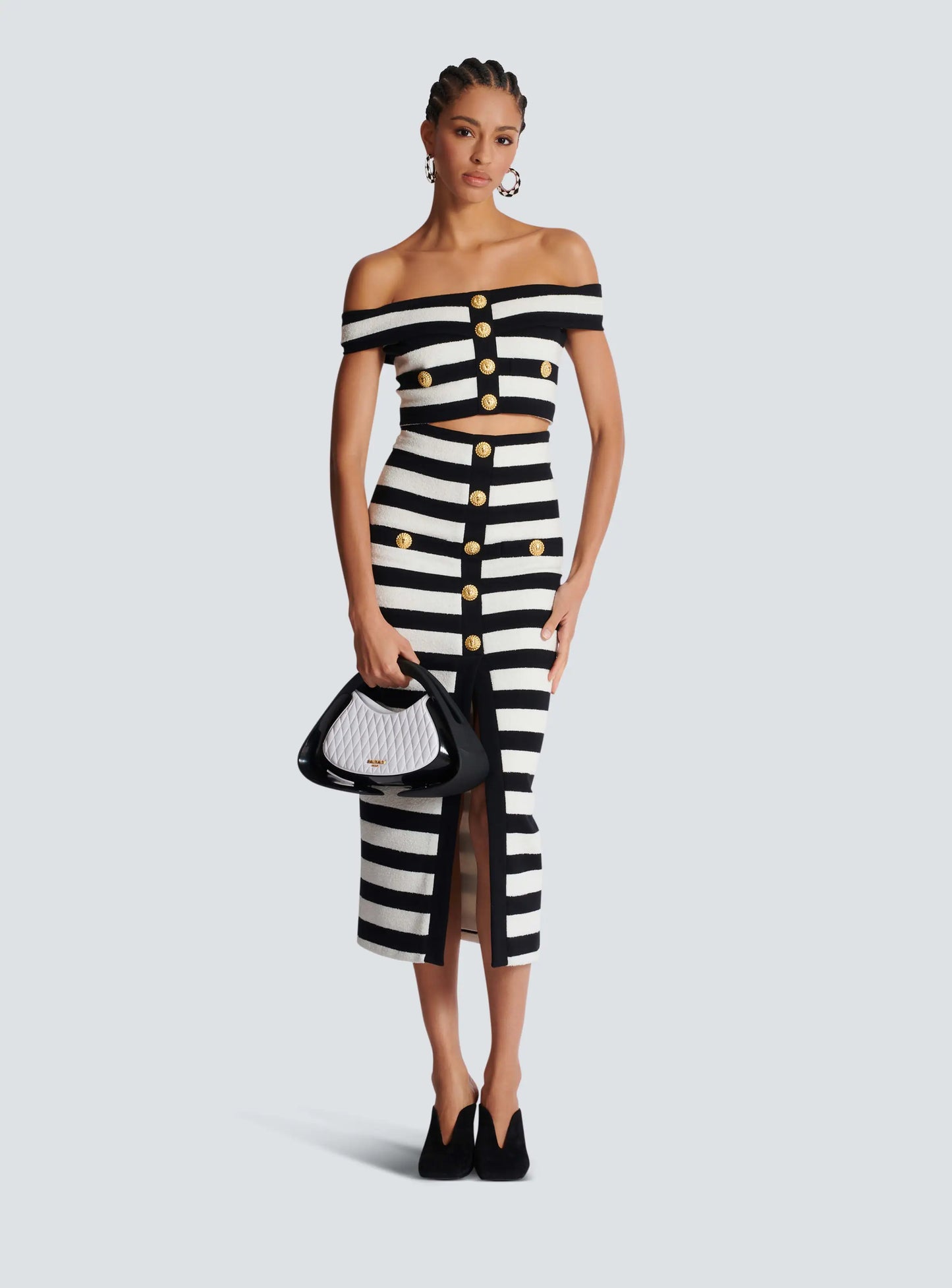 Knitted Quiet Luxury Striped