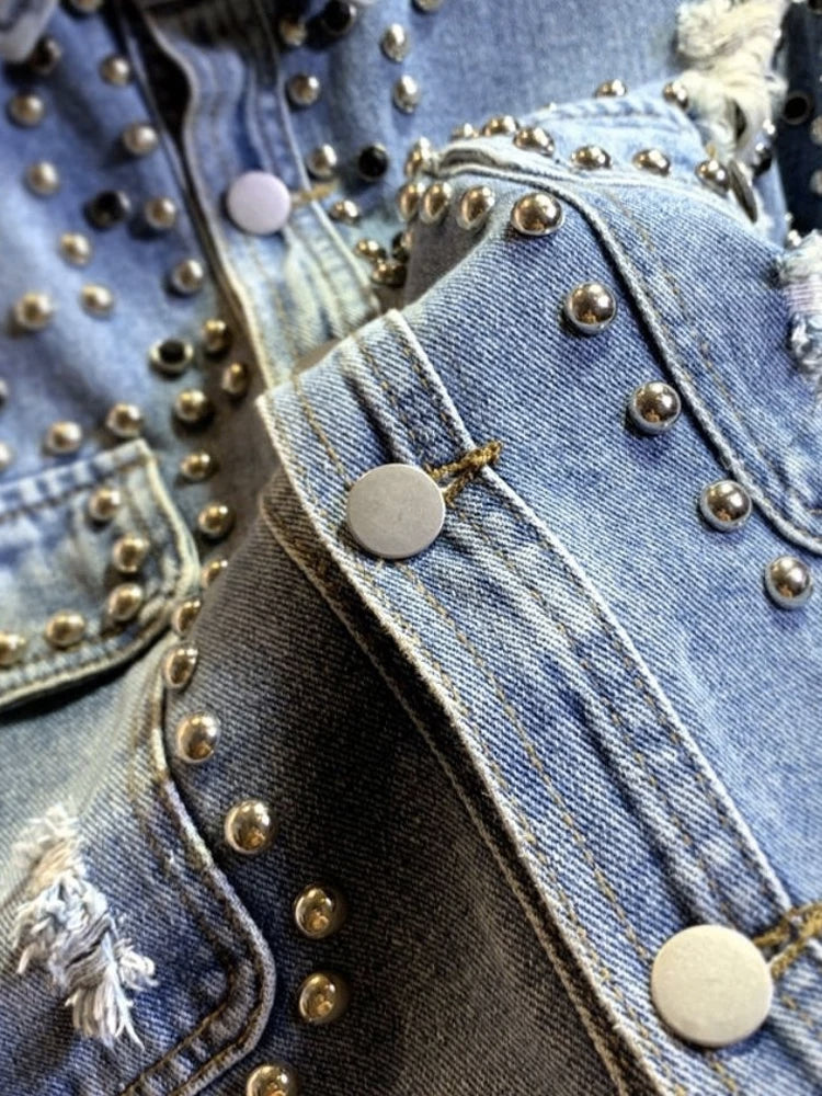 Luxury Embellishments Denim Jacket