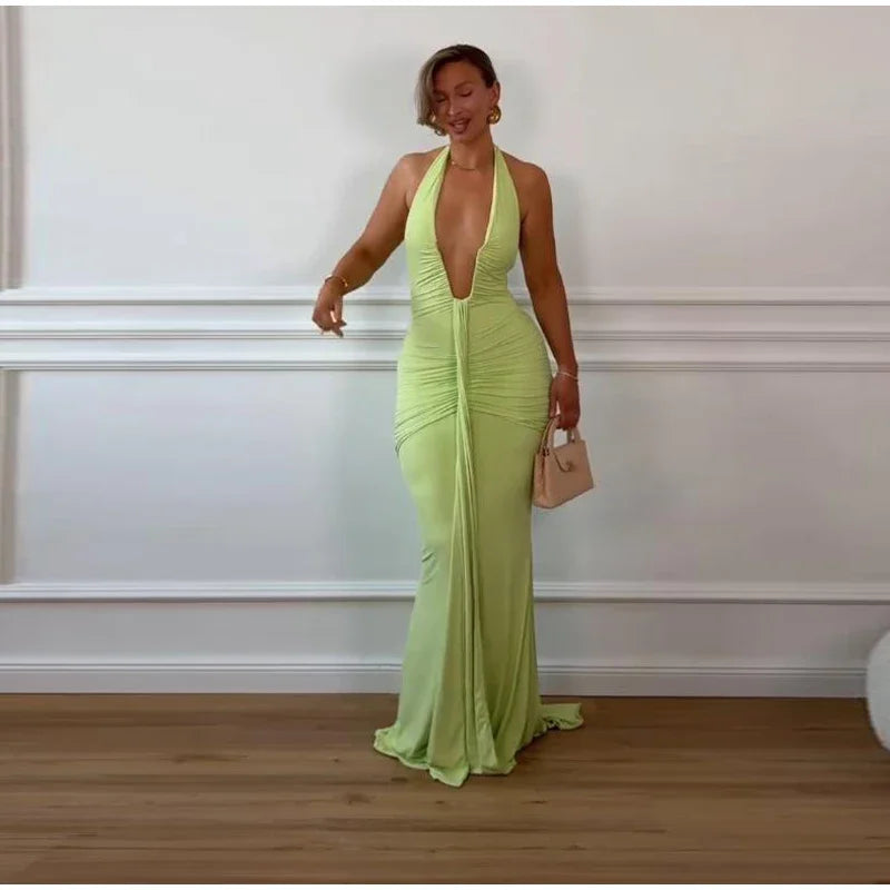 BAbyboo Ohpolly bodycon clioDress - Shellss