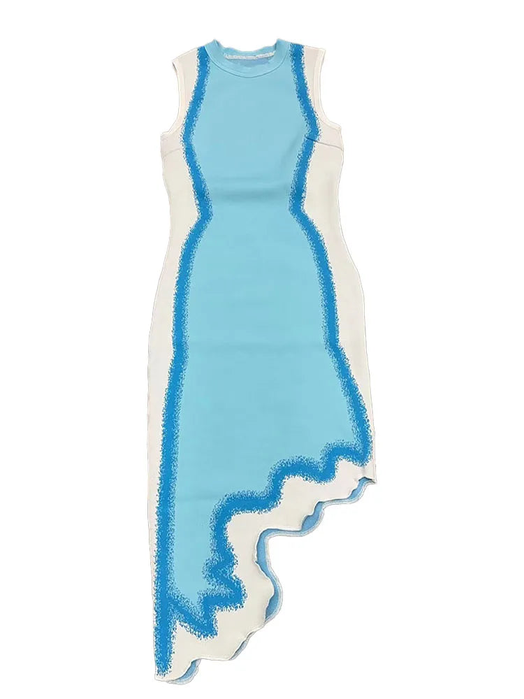 ph5 Playful POSH Wavy asymmetrical dress - Shellss