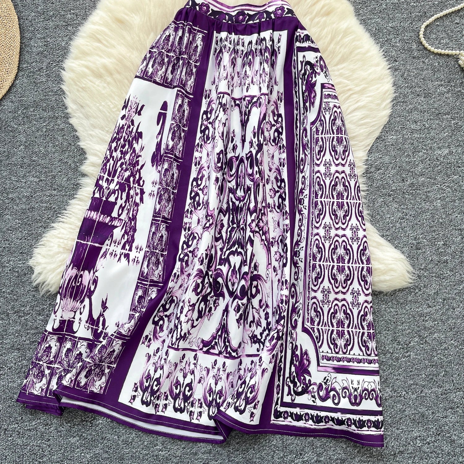 Crop Top Dolce Skirts Set