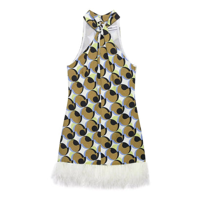 Panache Geometric Celebrity Feather piece