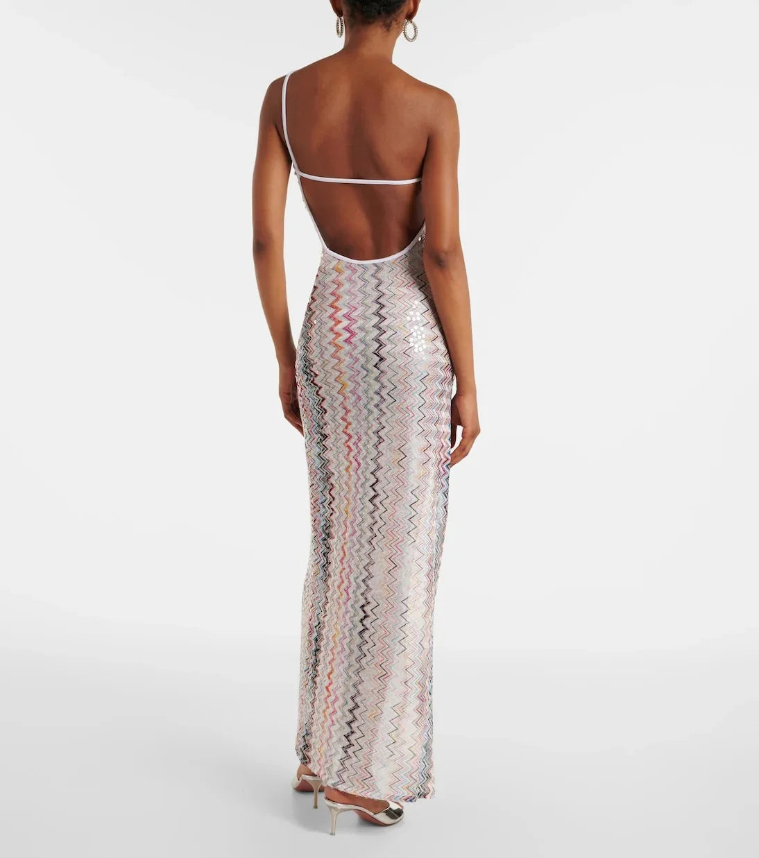 Missoni Wavy Stripes Slim Long Dresses