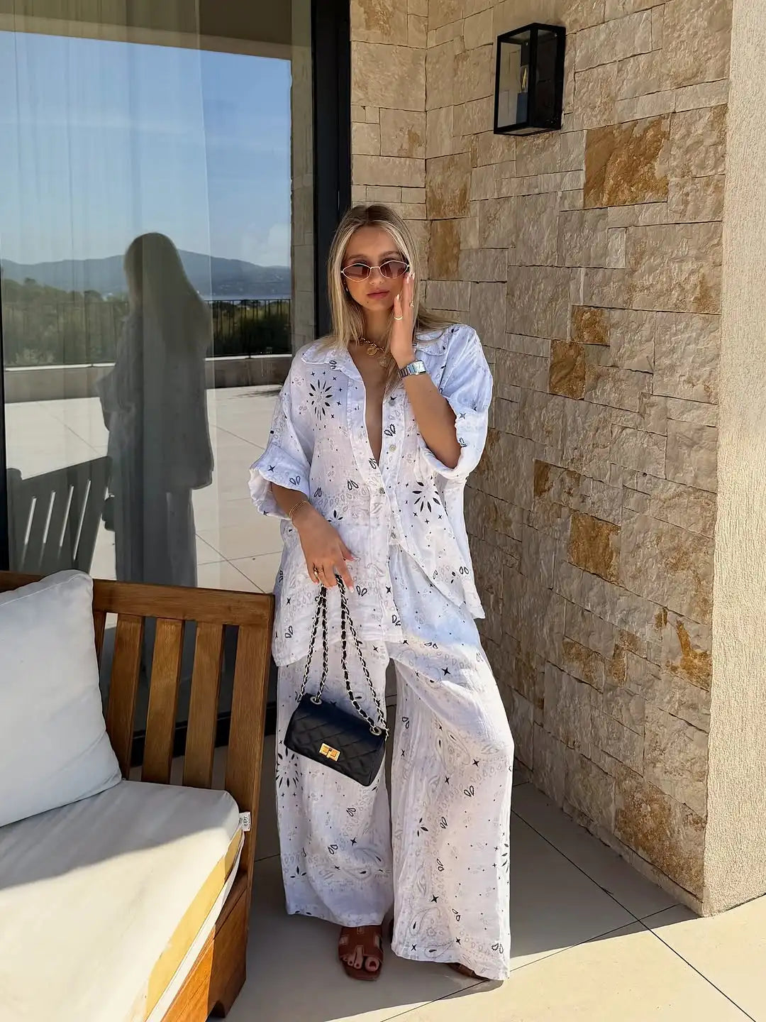 Bohemian Paisley Print