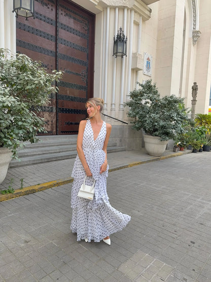 Polka dots Layered Ruffles