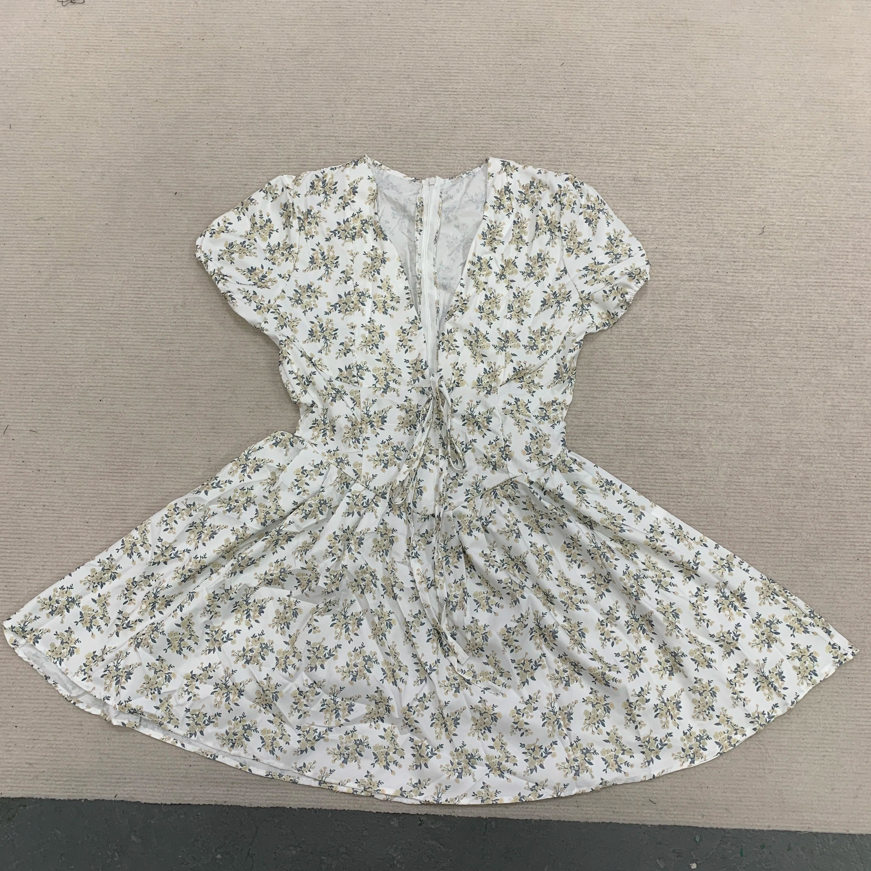 Y2K Fashion Fresh Floral V Neck