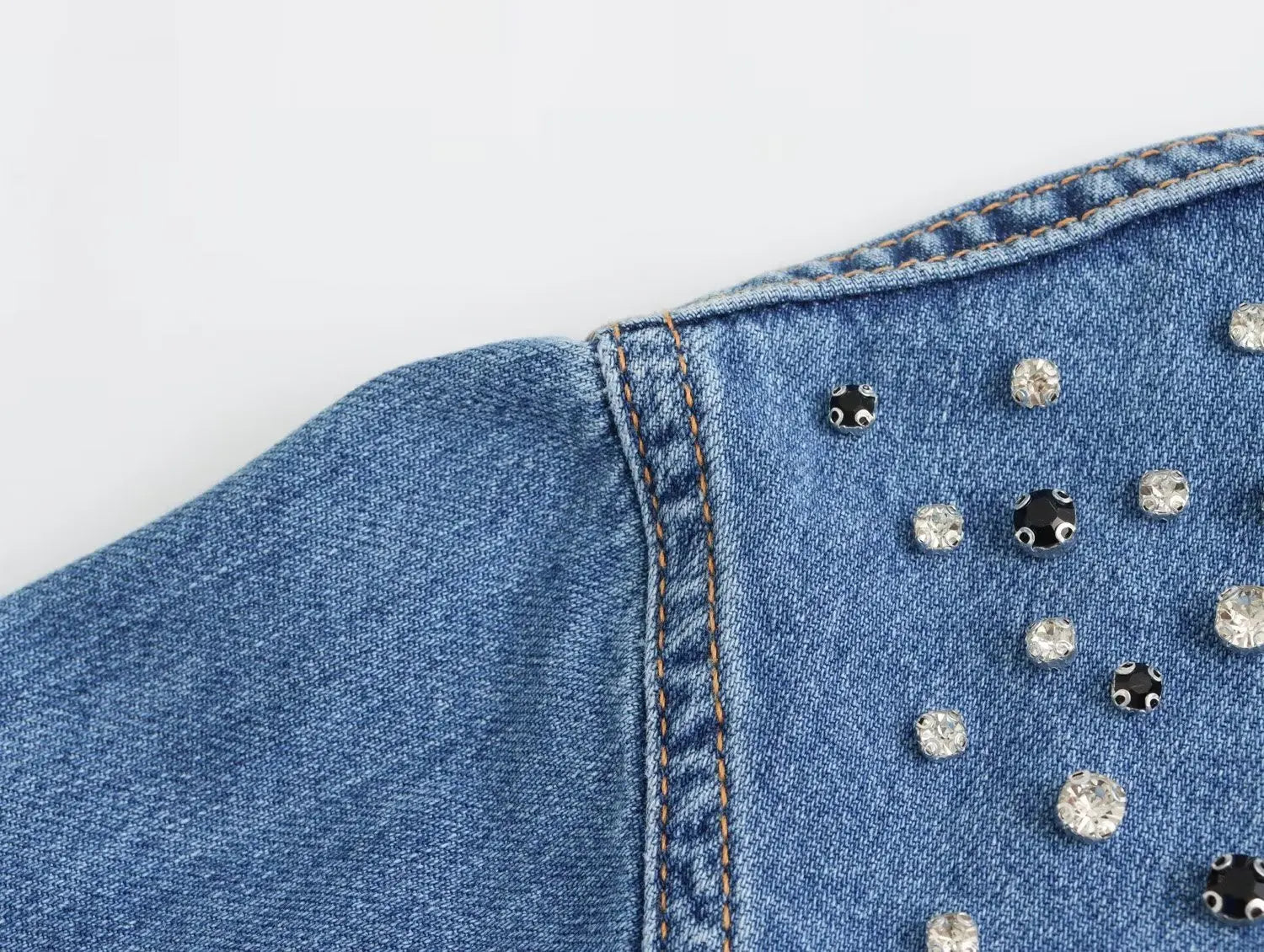 Schickes gerades Juwel Damen Shirt