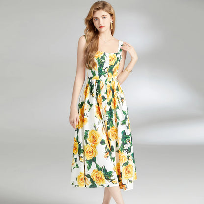 Yellow Rose Dolce Dress