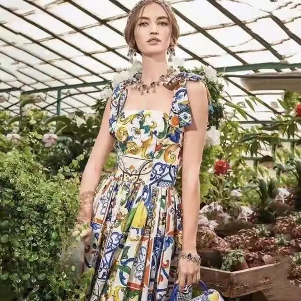 Colorful summer Midi