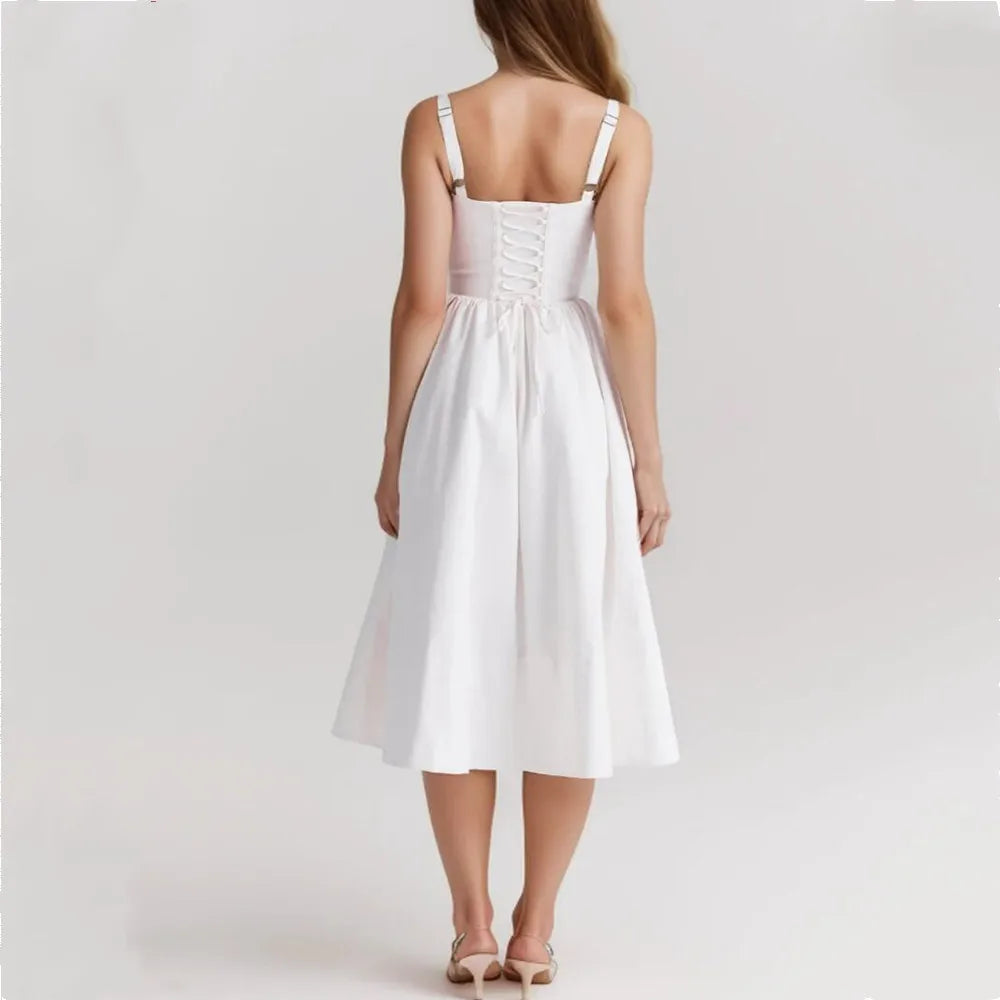 25' Summer Doll Dress Midi