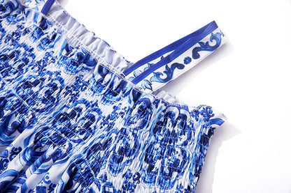 Porcelain Majolica Print MIdi