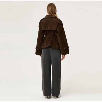 Trending Brown Suede Jacket
